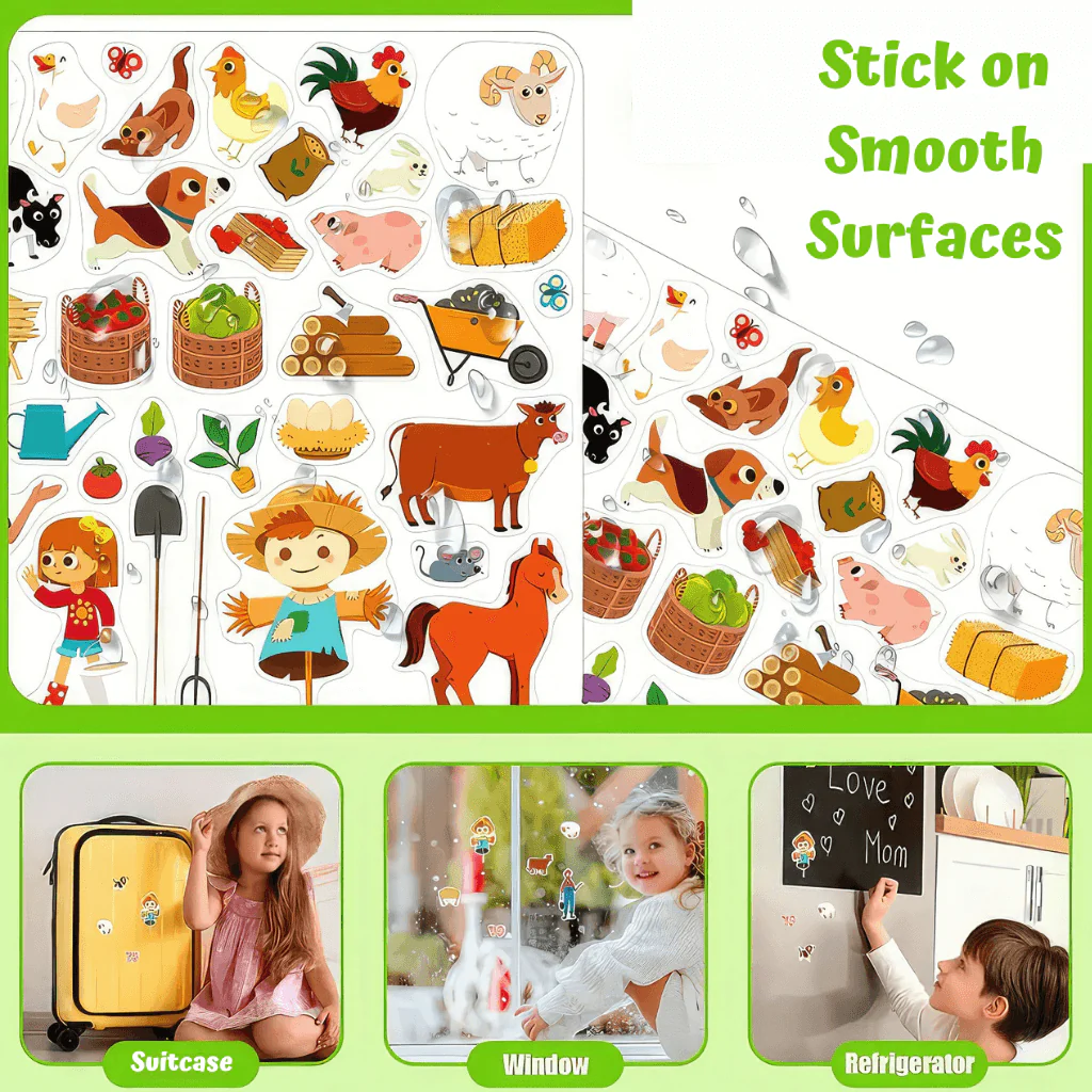 Reusable Sticker Book - Farm - Image 5