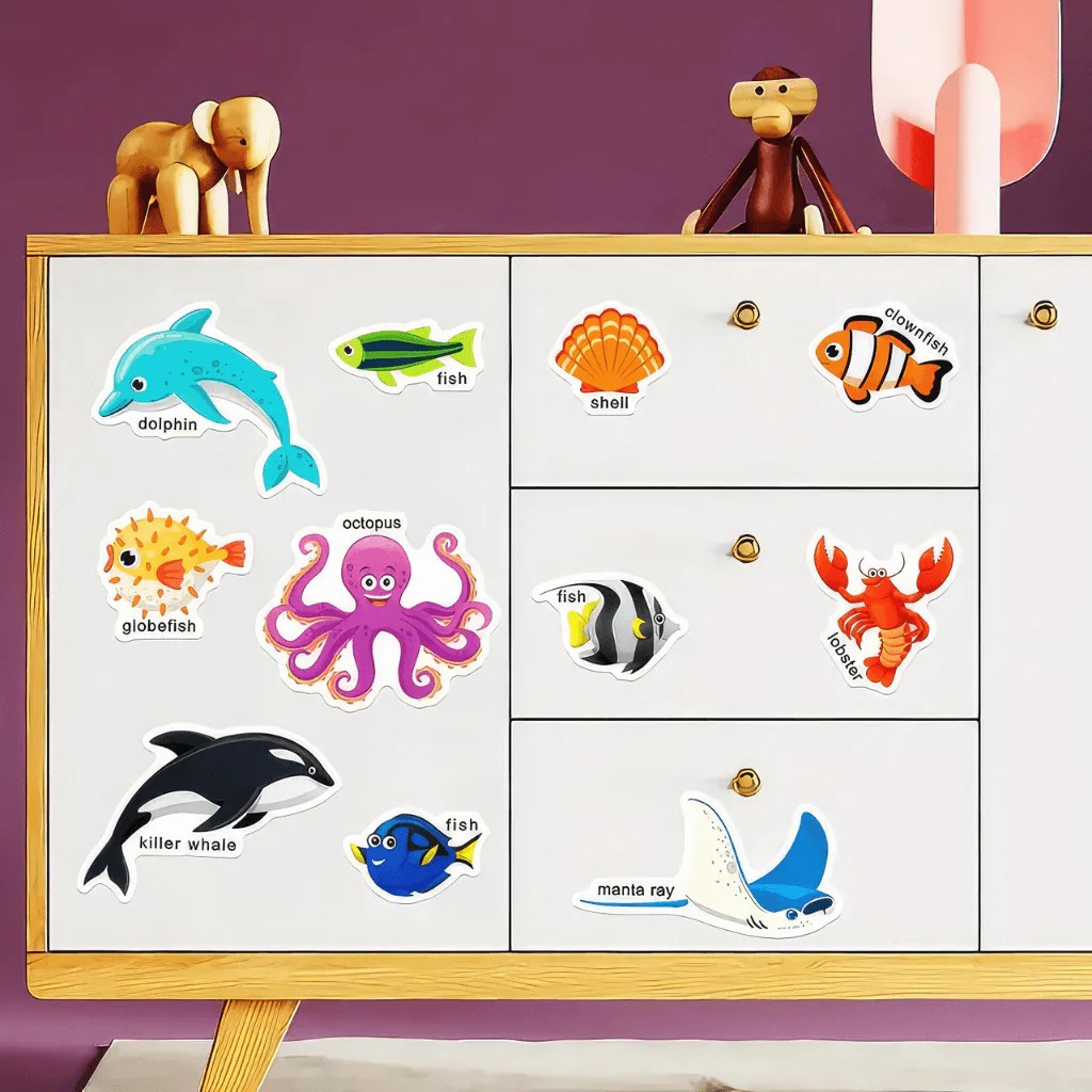 Reusable Sticker Book - Underwater World - Image 3