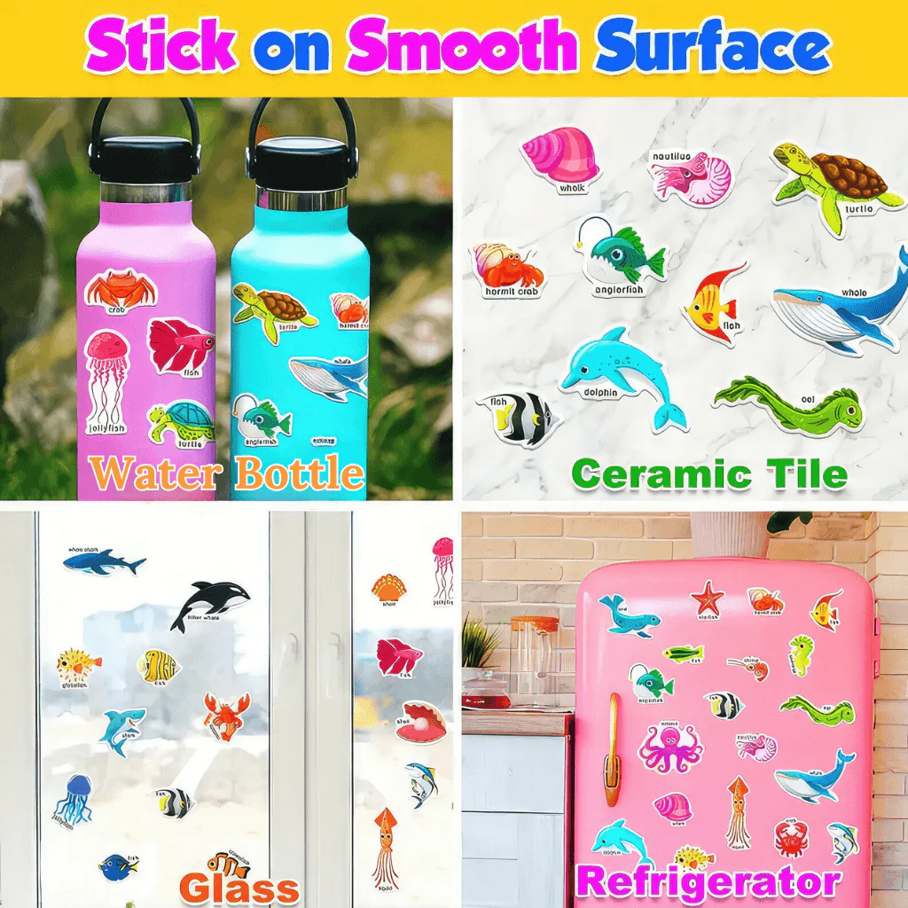 Reusable Sticker Book - Underwater World - Image 4