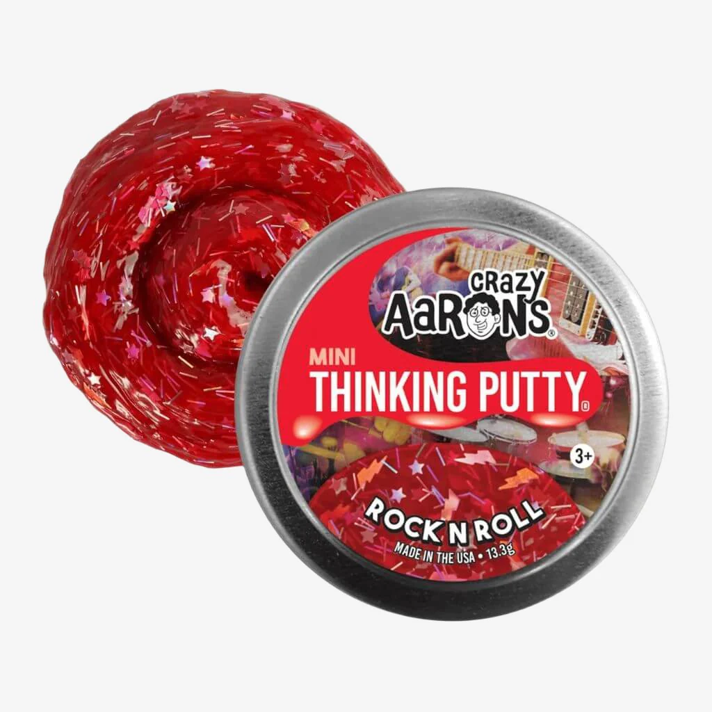 Rock N Roll Mini Thinking Putty | Crazy Aaron's