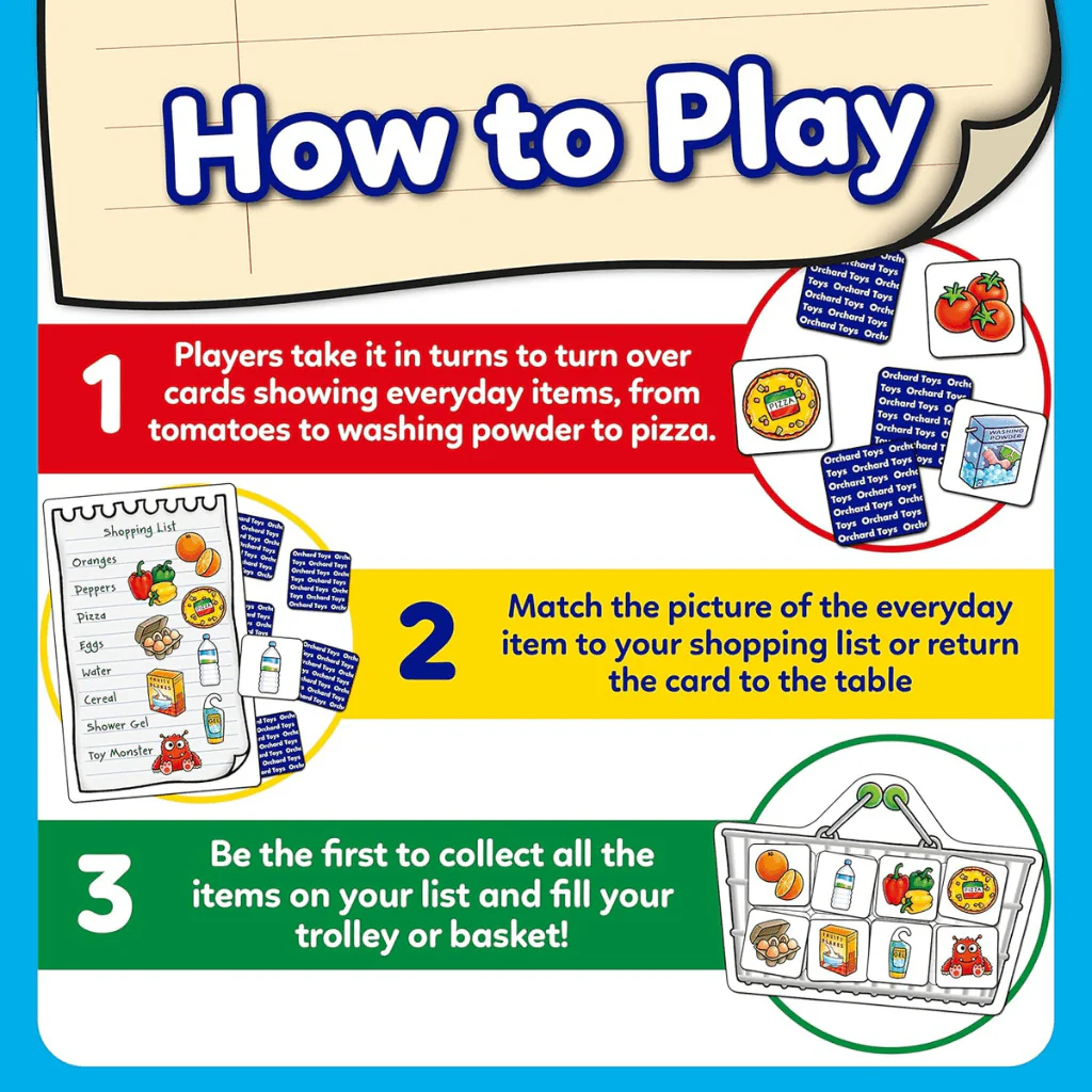 Shopping List Game | Orchard Toys - Image 4