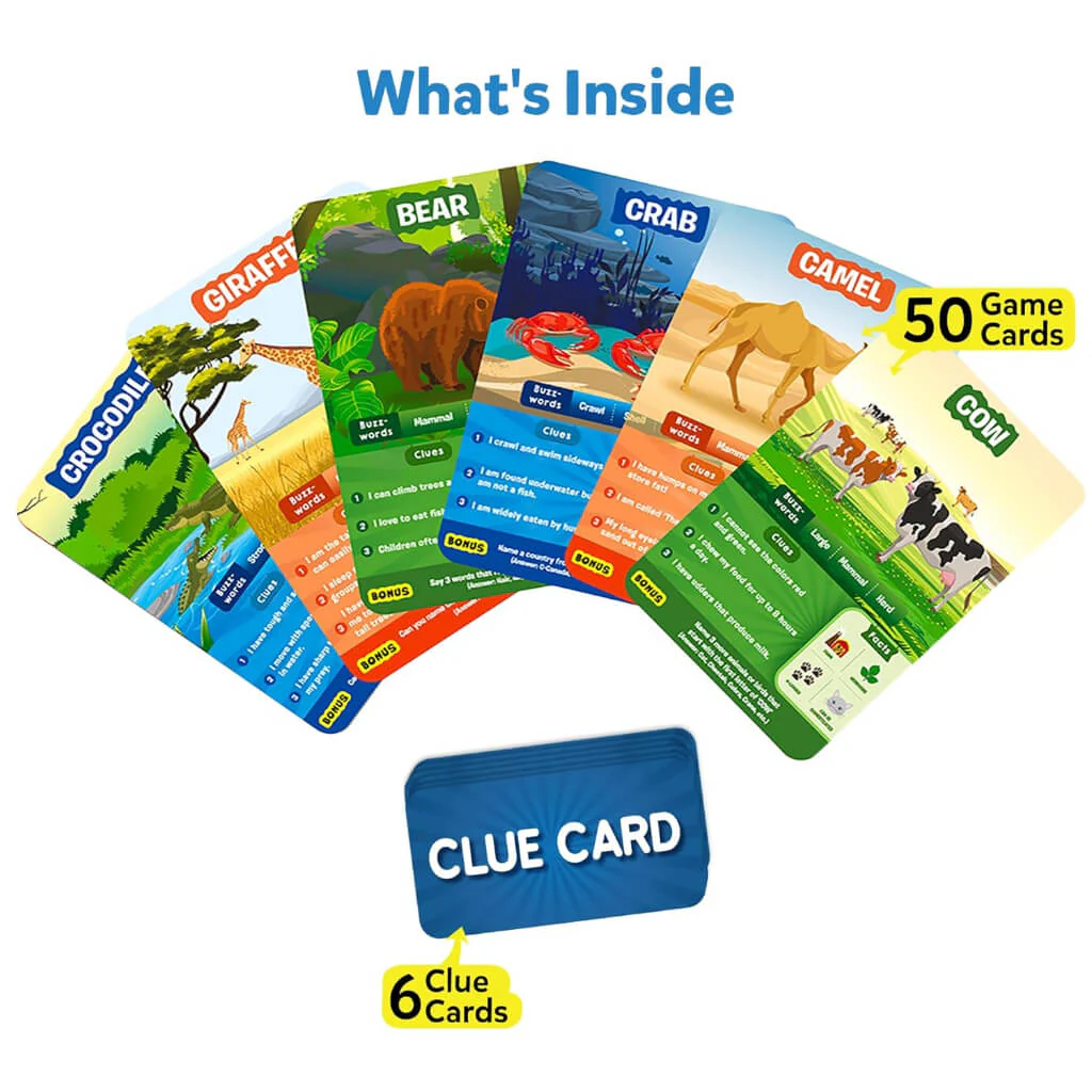 Skillmatics | Guess in 10 - Animal Kingdom Card Game - Image 3