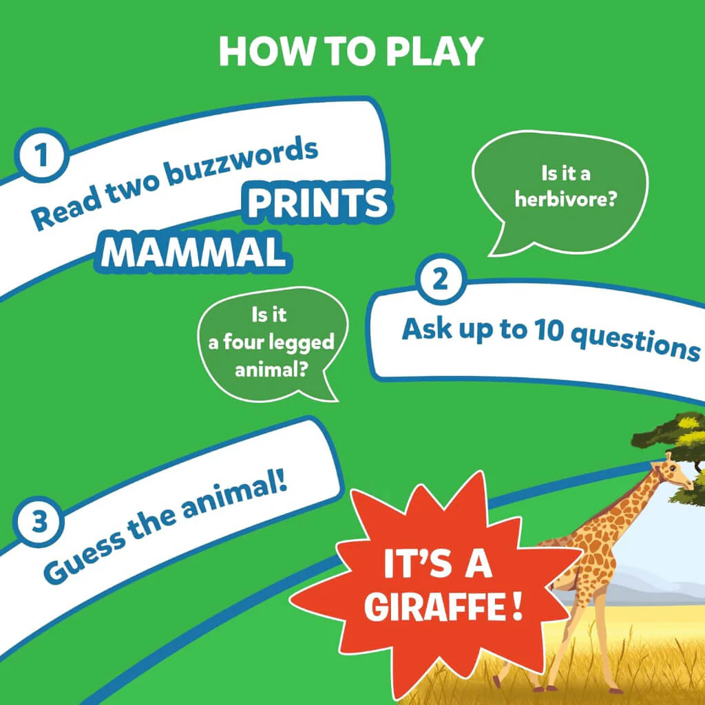 Skillmatics | Guess in 10 - Animal Kingdom Card Game - Image 4
