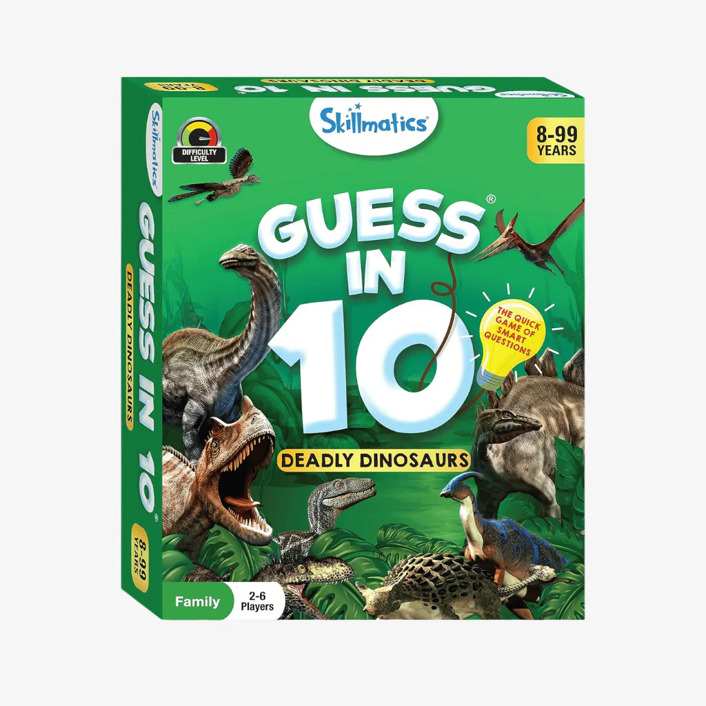 Skillmatics | Guess in 10 - Deadly Dinosaurs