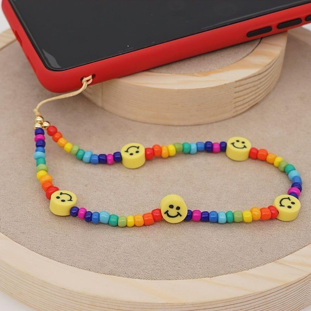 Smiles & Rainbows Phone Strap