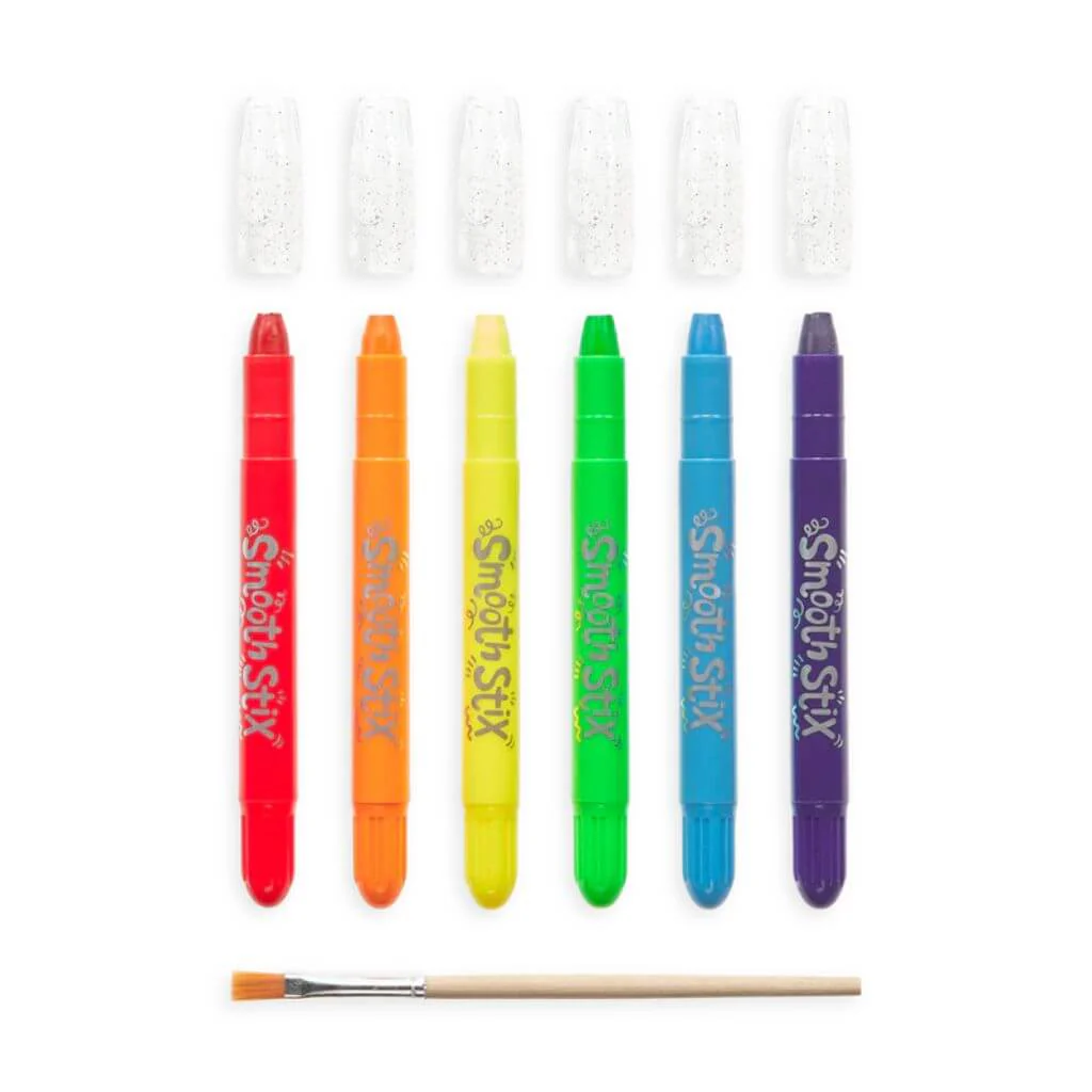 Smooth Stix Watercolour Gel Crayons 6 pack - Ooly - Image 4