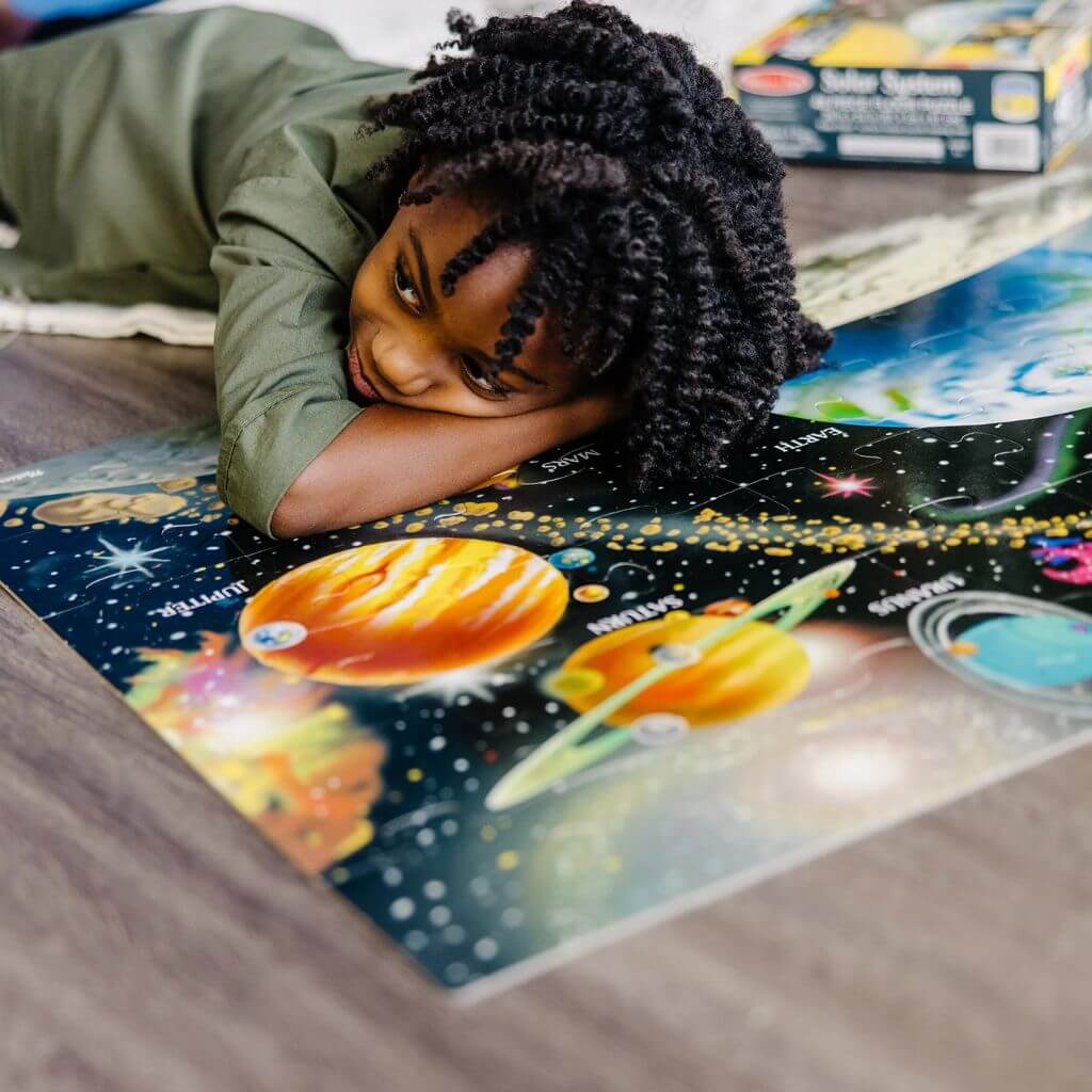 Solar System Floor Puzzle 48 Pieces - Melissa & Doug - Image 4