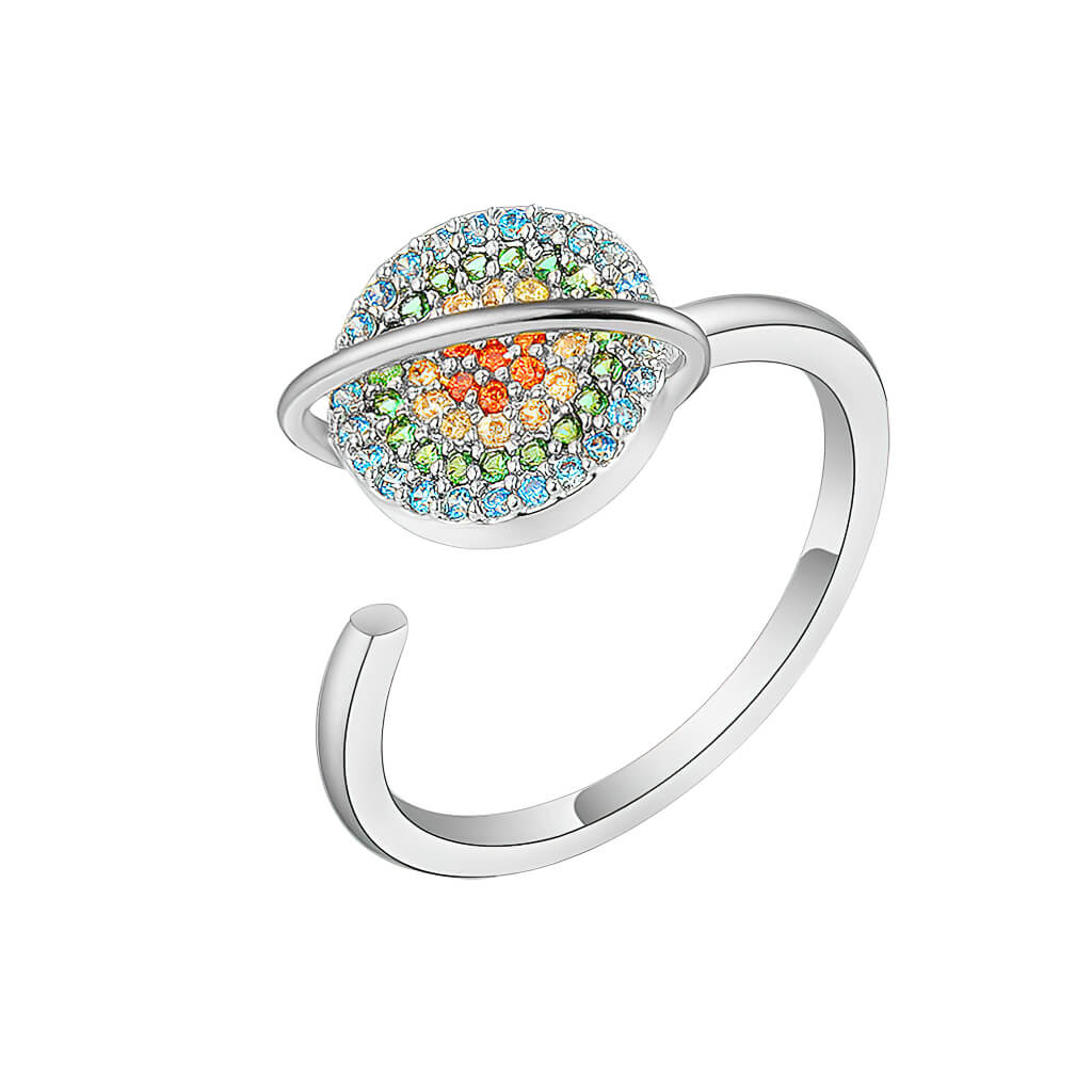 Soothing Bundle - 925 Silver Adjustable Worry Rings - Image 7
