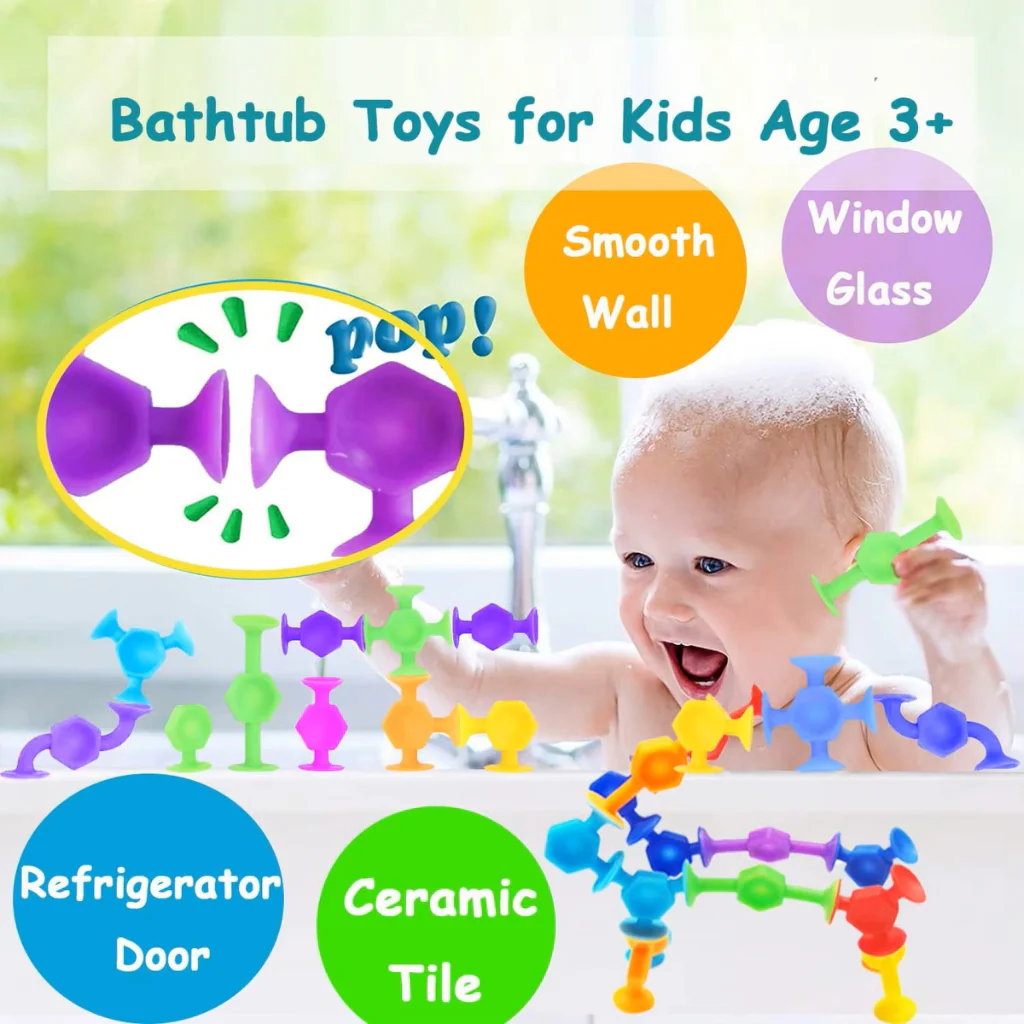Suction Construction Toys - 48 Pcs Set - Image 5