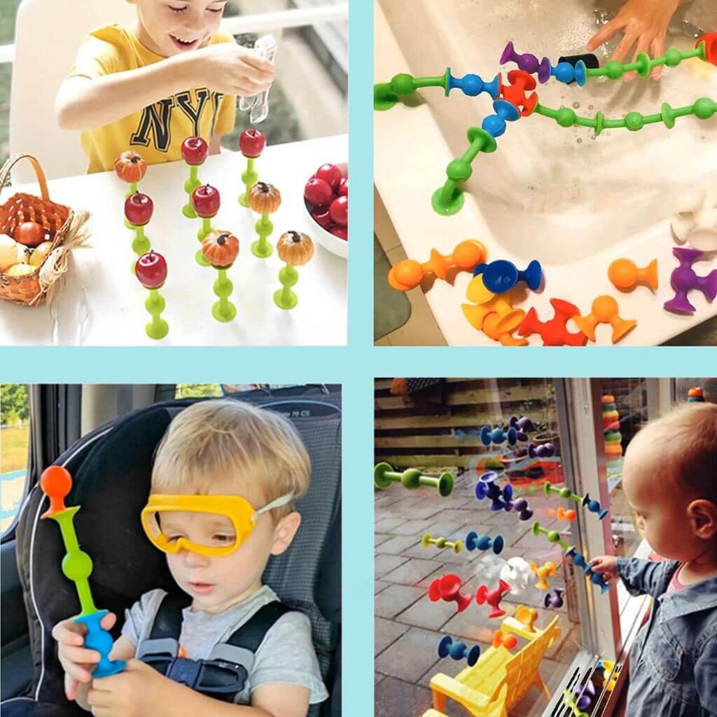 Suction Toys - 58 Pcs Set - Image 3