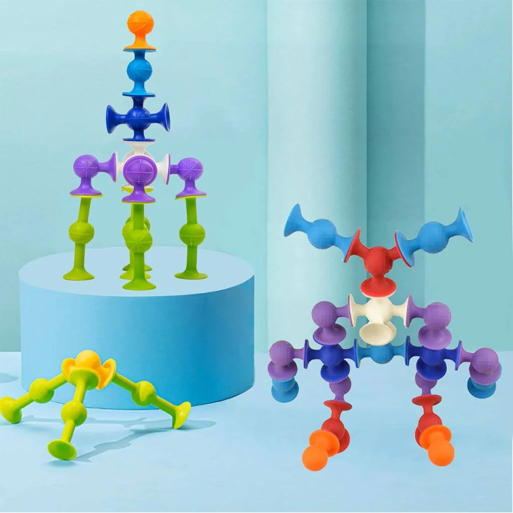 Suction Toys - 58 Pcs Set - Image 5