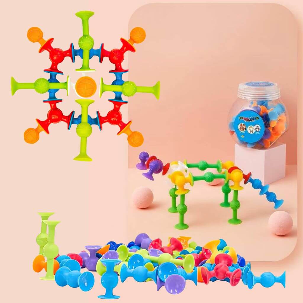 Suction Toys - 58 Pcs Set - Image 7