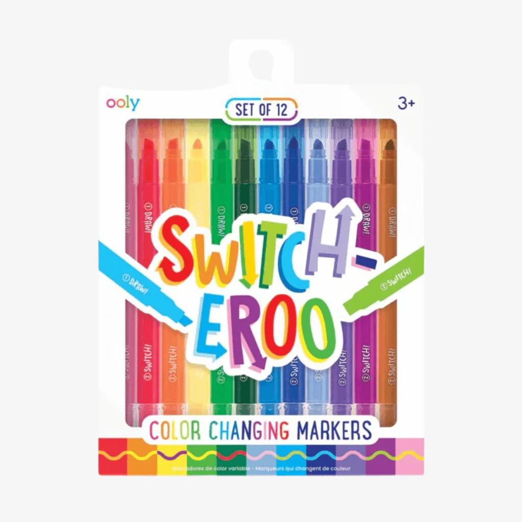 Switch Eroo Colour Changing Markers 12 pack - Ooly