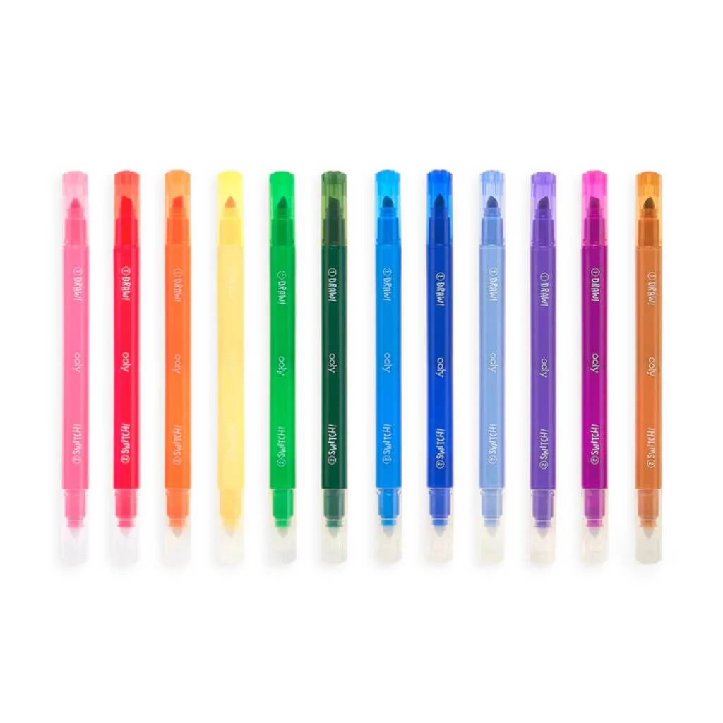 Switch Eroo Colour Changing Markers 12 pack - Ooly - Image 4