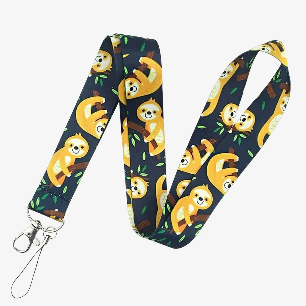 Teacher Lanyard – Boy Sloth