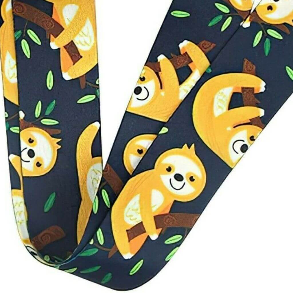 Teacher Lanyard – Boy Sloth - Image 2