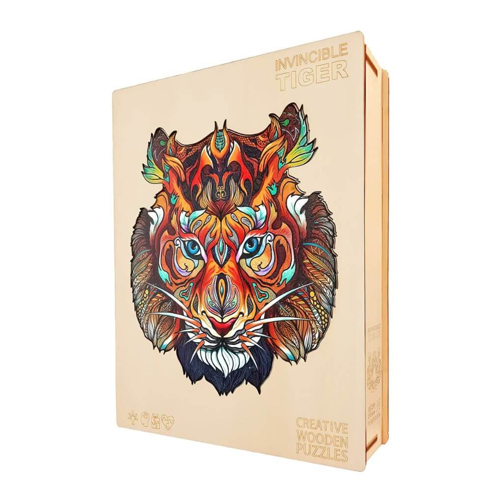 Wooden Puzzle - Tiger 306 pcs - Image 3