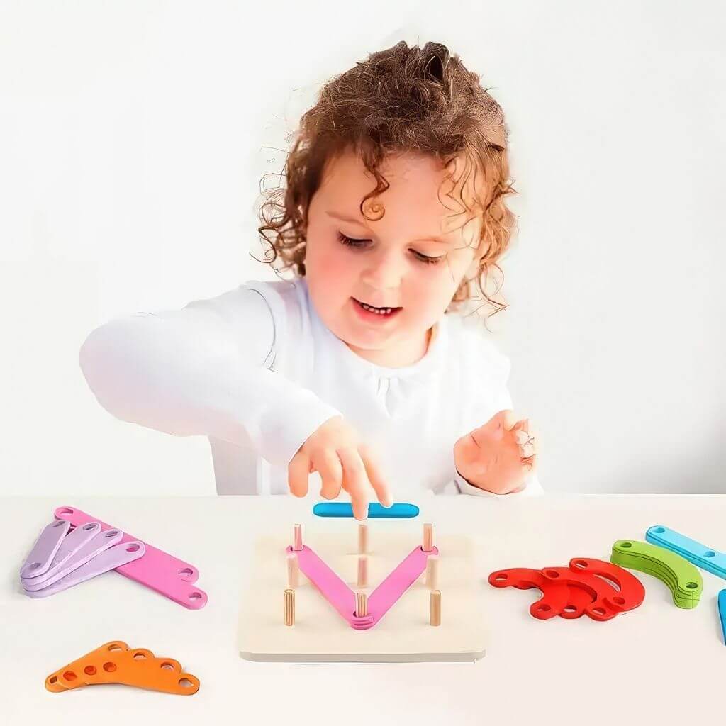 Wooden Letter Number Construction Activity Set - Image 2