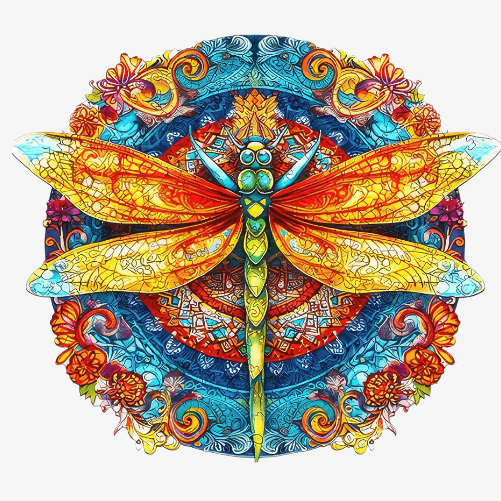 Wooden Puzzle – Dragonfly 300 Pcs