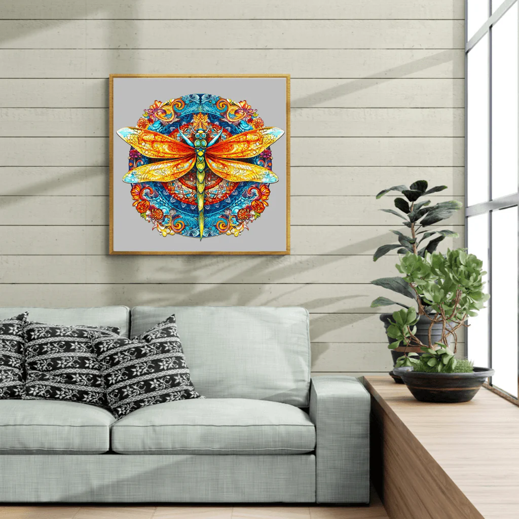 Wooden Puzzle – Dragonfly 300 Pcs - Image 4