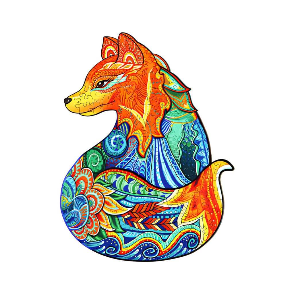 Wooden Jigsaw Puzzle - Fox 263 pcs