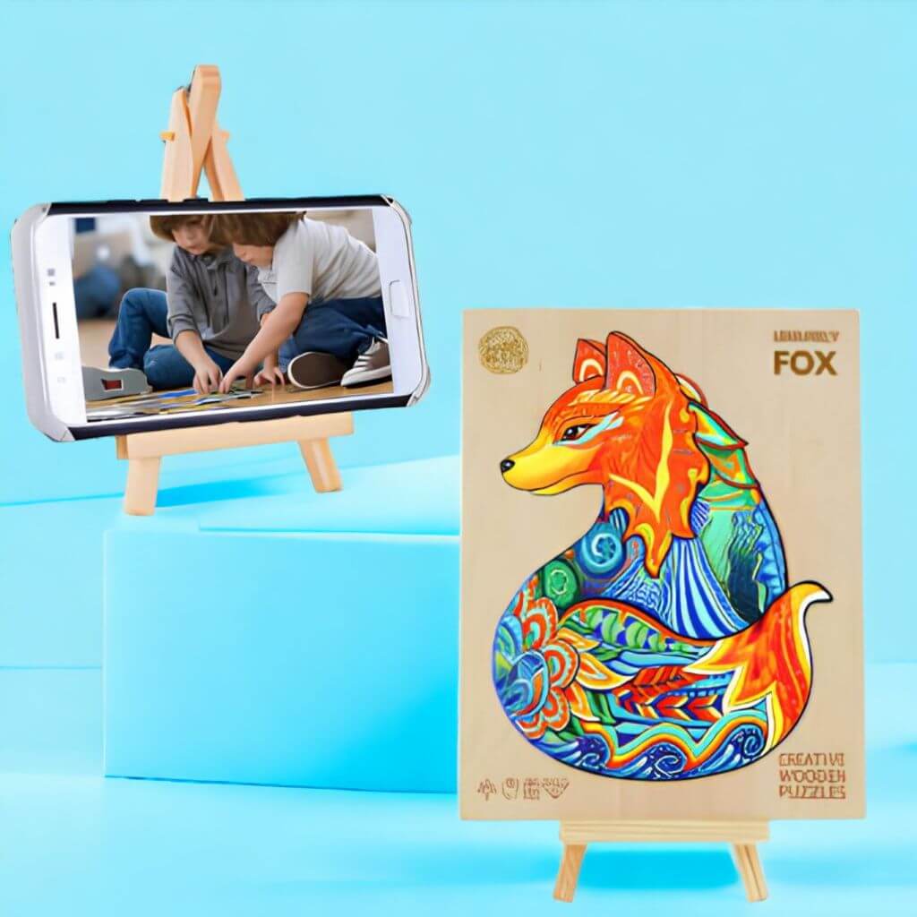 Wooden Jigsaw Puzzle - Fox 263 pcs - Image 6