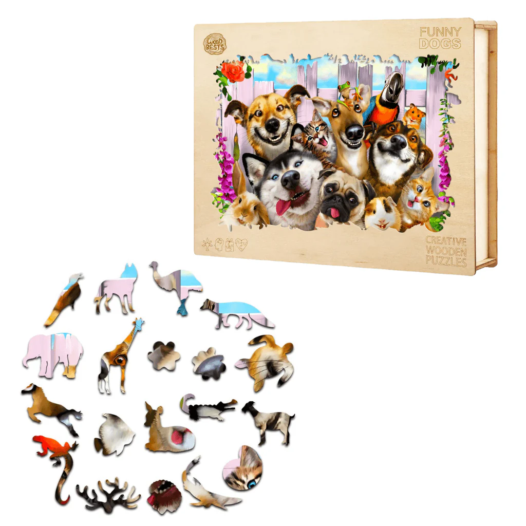 Wooden Puzzle - Furry Friends 300 Pcs - Image 4