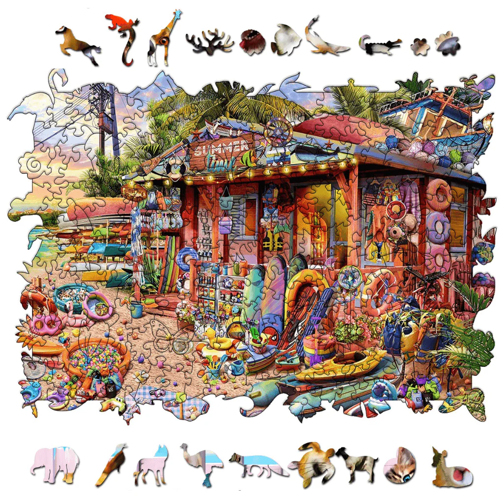 Wooden Puzzle - Happy Summer Time 300 Pcs - Image 2