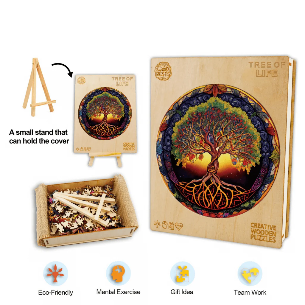 Wooden Puzzle - Tree of Life 338 Pieces - Image 3