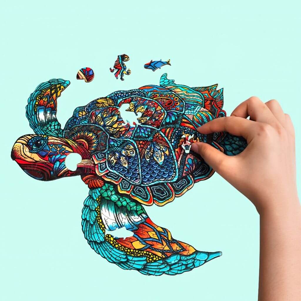 Wooden Puzzle - Turtle 301 Pcs - Image 5