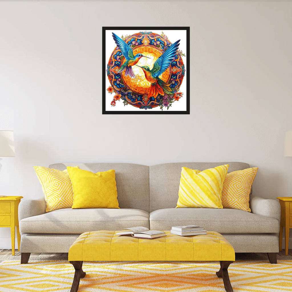 Wooden Puzzle - Hummingbirds 300 Pcs - Image 3