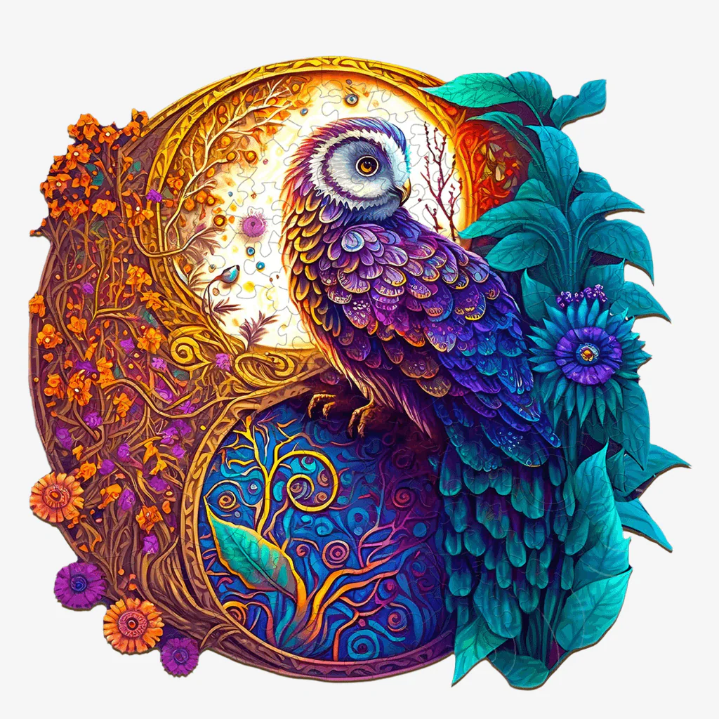 Wooden Puzzle - Owl 300 Pcs